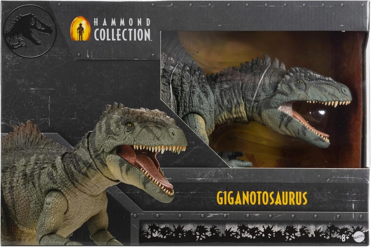 Mattel JURASSIC WORLD hammond collection Giganotosaurus