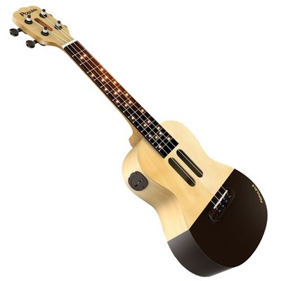 Ohs Supply Populele Smart Ukulele Total Length 23 Inches/Concert Size With Case 