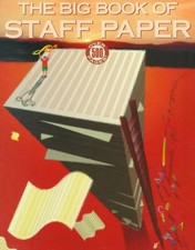 The Big Book of Staff Paper (English) Paperback Book