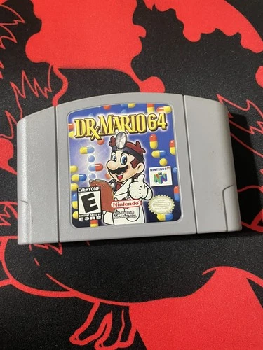 Dr. Mario 64 Video Game (Nintendo 64, N64) Authentic Cartridge Only