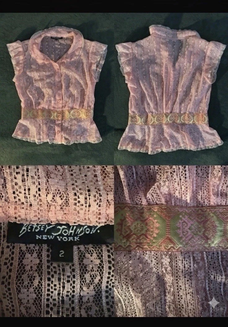 Betsey Johnson Regular Size Tops for Women for sale | eBay