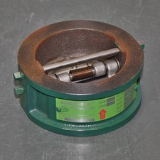 Mueller Inline Check Valve 3 71AHB3H, 3" Flanged Wafer, Double Disc, Cast Iron