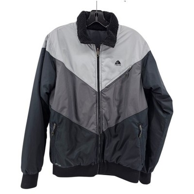 Vintage Nike ACG  Deep Pile Fleece Sherpa Full Zip Jacket Mens S SmallReversible