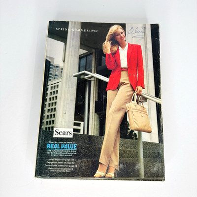 1982 Sears Roebuck & Co Catalog Spring/Summer Cheryl Tiegs 1435 Pages Vintage