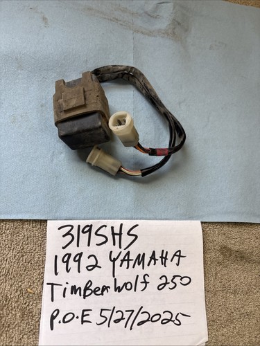 1992 Yamaha Timberwolf 250 Computer Ecu Cdi Oem 319 - Picture 2 of 11