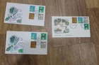 1969  AUSTRALIAN  PRIMARY INDUSTRIES FDC COVERS SET OF 3