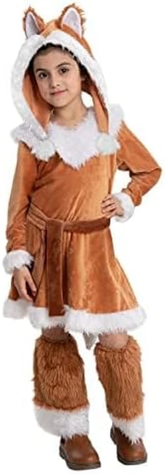 Disfraz de zorro de Halloween para niñas, disfraz de zorro para niños para disfraces de Halloween,  Foto 3 de 4