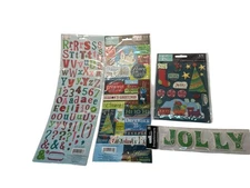 Christmas Holiday Scrapbook Sticker Set Me & My Big Ideas Marcella K