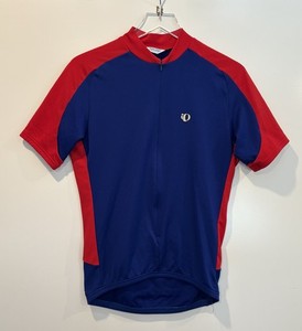 Pearl Izumi Mens Blue Ted Cycling Jersey Size Medium