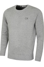 Calvin Klein Herren Pullover Grau Größe L Rundhals