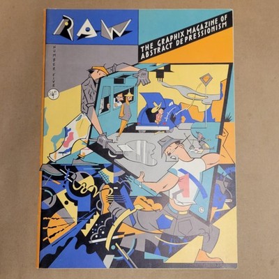 RAW #5 The Graphix Magazine of Abstract Depressionism Spiegelman MAUS #4