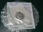 1961 P 90% Silver Roosevelt Dime DEEP CAMEO GEM PROOF-REAL BLAZER!!!!!!!