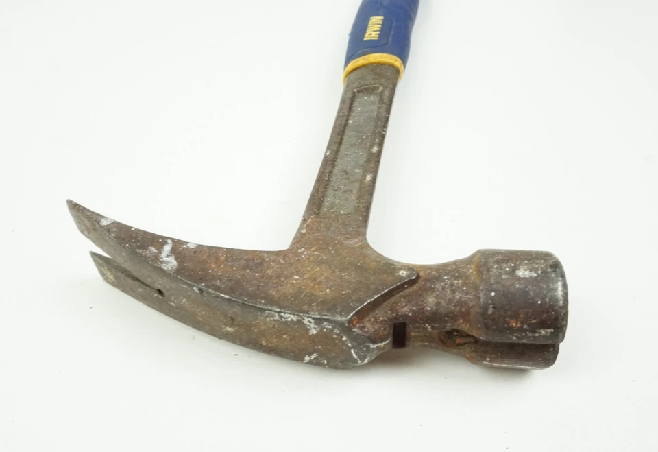 Irwin Smooth Faced Steel Handle Rip Claw Hammer Soft Grip - Image 4 of 4