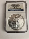 2011-W AMERICAN EAGLE 25th ANNIV. SILVER SET  COIN NGC MS70 EARLY RELEASES