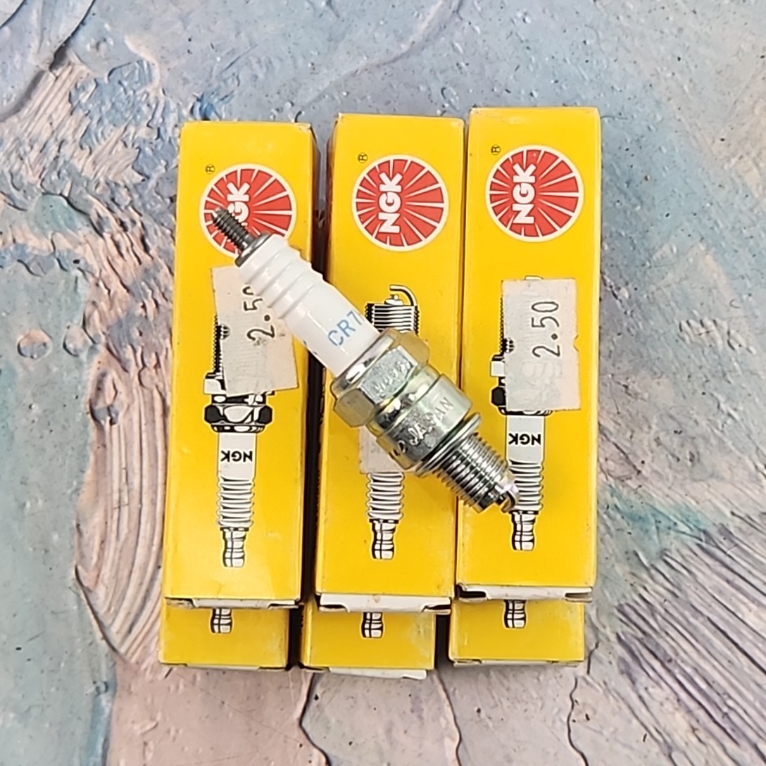 6x NGK CR7HS 7223 Spark Plugs For Honda XR100 XL100 XL80S Custom Trail 70 Yamaha