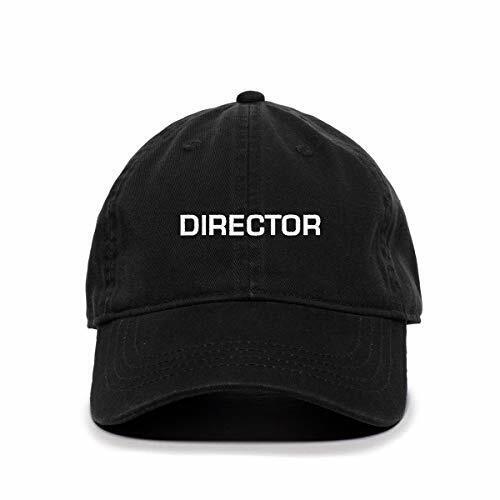 Director Baseball Cap Embroidered Cotton Adjustable Dad Hat - Picture 1 of 18