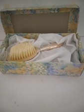 Vintage Baby Brush silverplated new w box