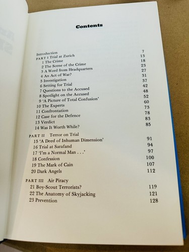 An Anatomy of Skyjacking by Peter Clyne HBDJ 1st/1st 1973 - Picture 11 of 12