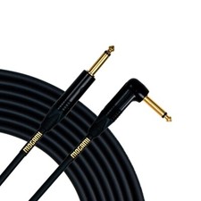 Mogami Gold Instrument 10R Guitar Cable, Straight-Right Angle, 10-Foot