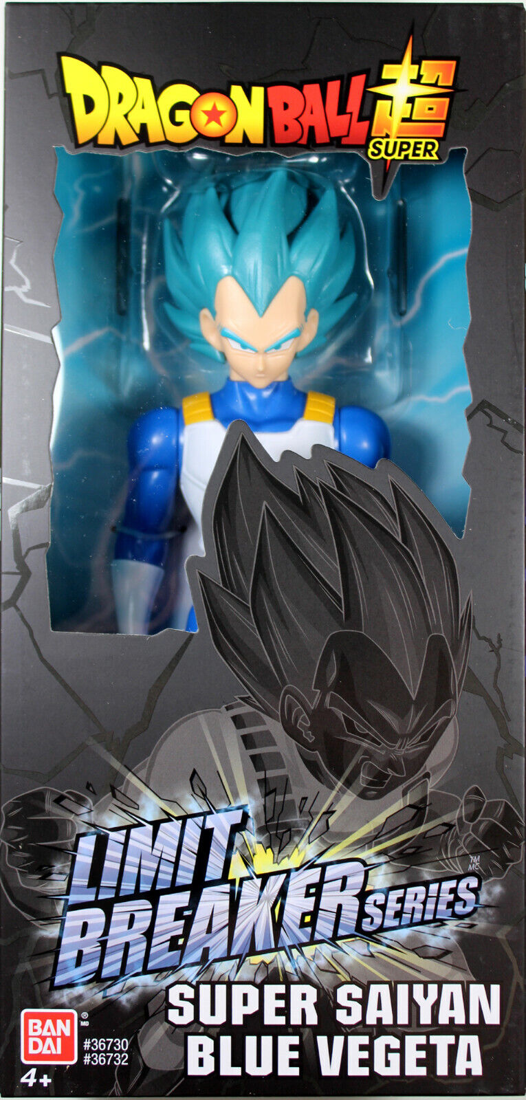 Figurine Articulée Vegeta 30 cm Dragon Ball Super Limit Breaker