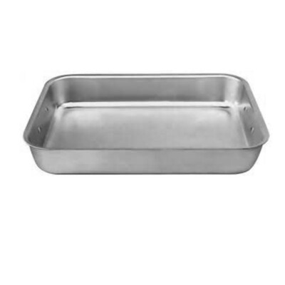 Teglia Da Forno In Acciaio Inox - Teglia Rettangolare Antiaderente Per Lasagne, Carne E Dolci - 40 Cm Con Maniglie - Foto 4