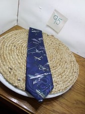 silk neck ties for men Airplanes And Jets No Tag
