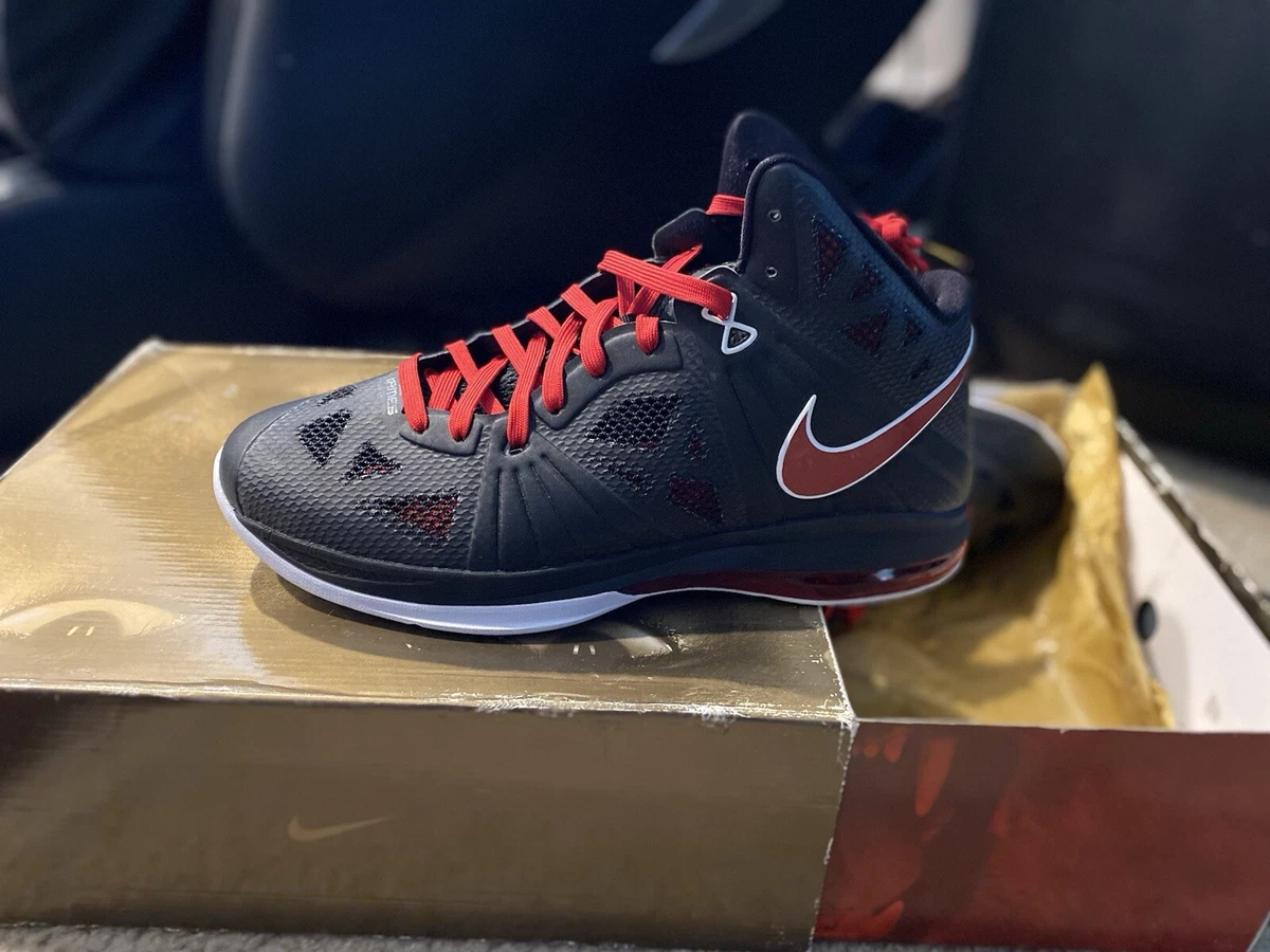 Las mejores ofertas en Nike LeBron 8 P.S. Black Red White | eBay