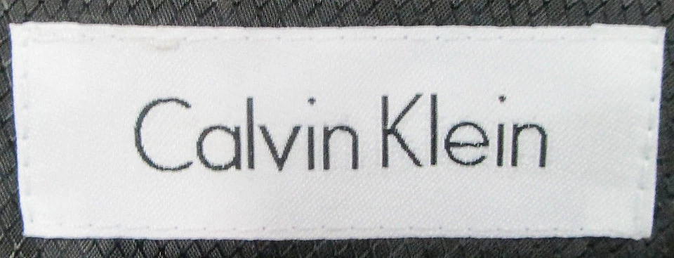 60 XL X-Long Mens Designer Calvin Klein 2 Button Wool Tuxedo Jacket Big & Tall - Image 3 of 4