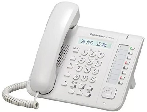 Telefono Panasonic KX-DT521 Bianco - 第 1/1 張圖片