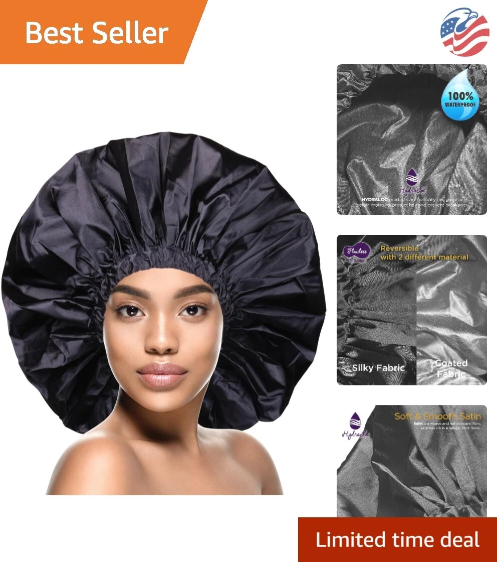 Shower cap for curly hair deals