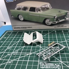FOB 55 Chevy Nomad Pickup Conversion Hard BODY El Camino? 1:25 LBR Model Parts