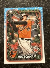 2024 Topps Holiday Base Adley Rutschman Baltimore Orioles #H194
