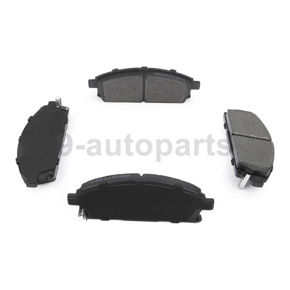 Rotores de disco delanteros + pastillas de freno para 1997 1998 1999 2000 2001 Infiniti Q45 Foto 2 de 4