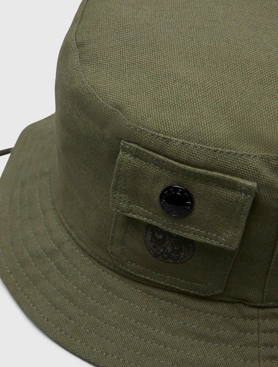 帽子 Pretty Green Prestleigh Pocket Hat Khaki NEW Limited Edition PRETTY GREEN Prestleigh Canvas Pocket