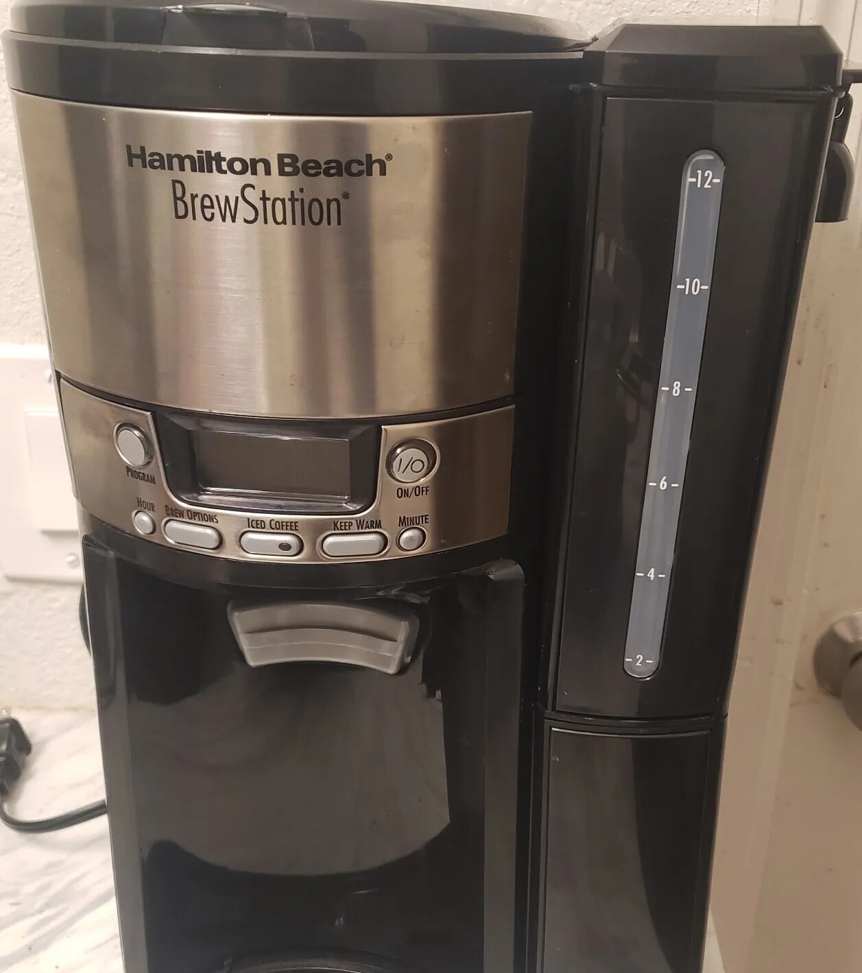 Hamilton Beach 12Cup Coffeemaker BrewStation Dispensing Drip (PARTS