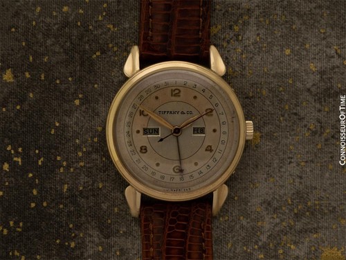 1940's TIFFANY & CO. Triple Calendar 14K Gold "Calendograph" Watch - w/ Warranty - Picture 8 of 8