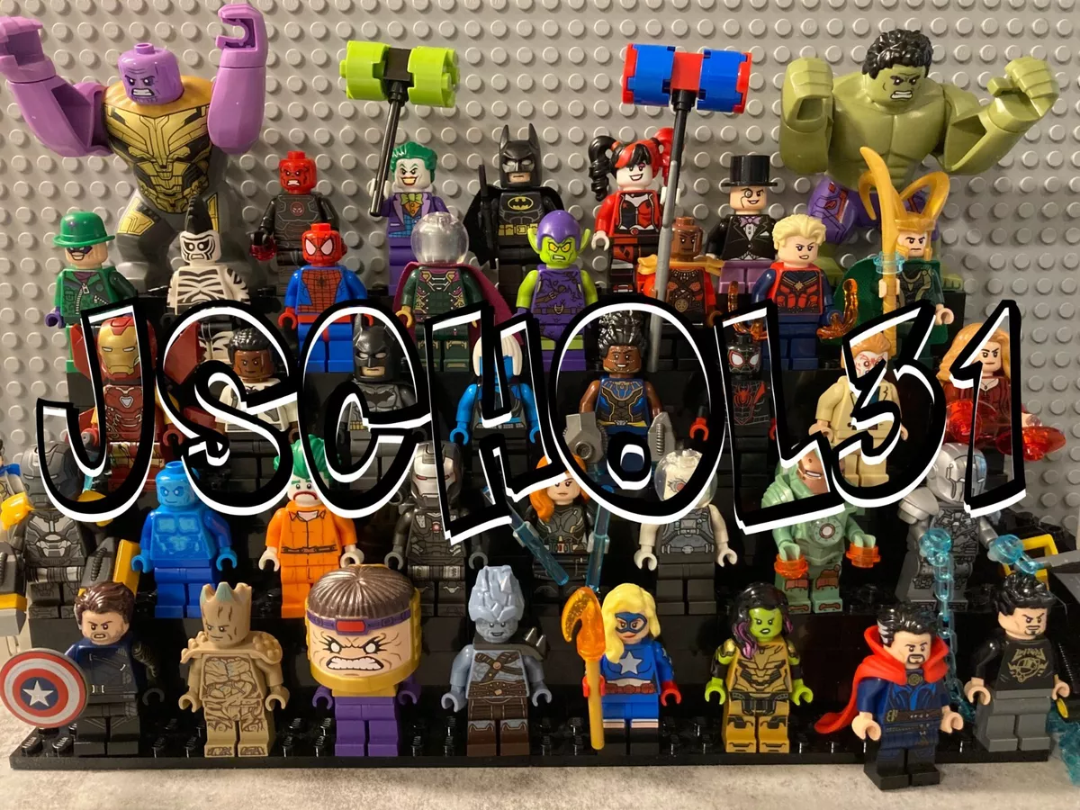 LEGO DC Marvel Super Heroes Minifigures Lot You Pick