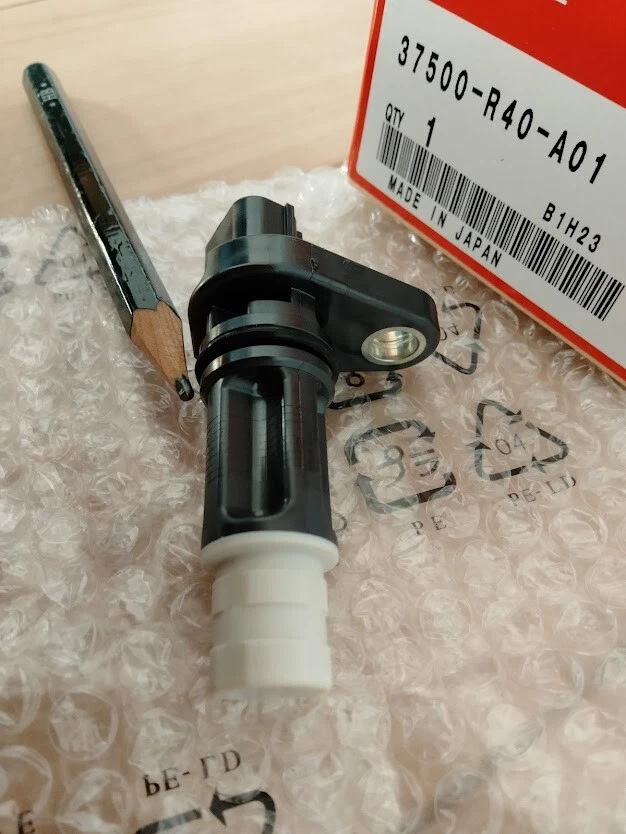 Sensor de posición del cigüeñal original Honda OEM 37500-R40-A01 Accord Odyssey RDX Foto 3 de 4