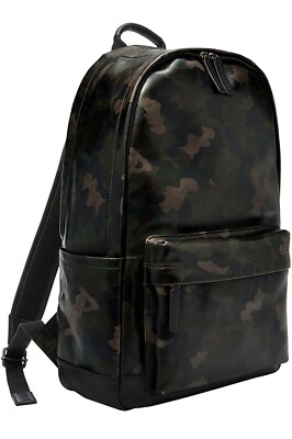 BNWT Fossil Buckner Leather Backpack x x cm 13