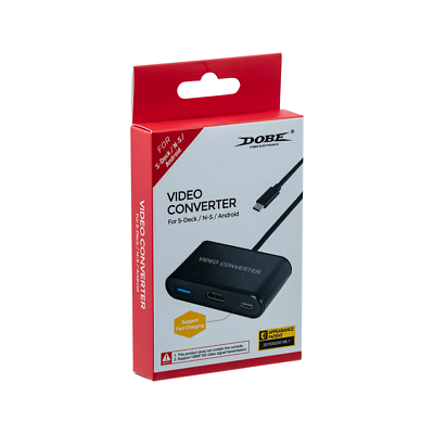 #ad DOBE 1080p Portable Video Converter for Nintendo Switch Switch OLED Steam Deck $19.99