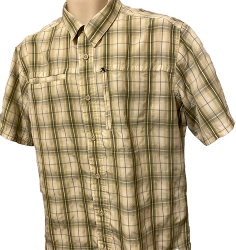 Men’s Eddie Bauer M Fishing/Casual Shirt, Pockets, lightweight, SS, Plaid, VGC.C - Picture 6 of 17