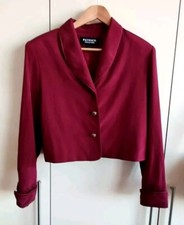 Beautiful vintage vine colours women's silk jacket like 40s by Patrick