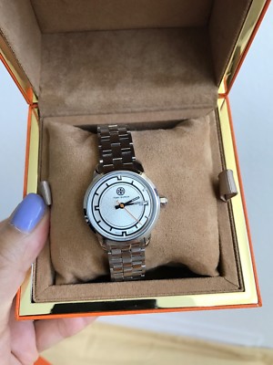 ON SALE) NWT Tory Burch TORY 28mm TRB1010 WATCH RETAIL $500 | eBay