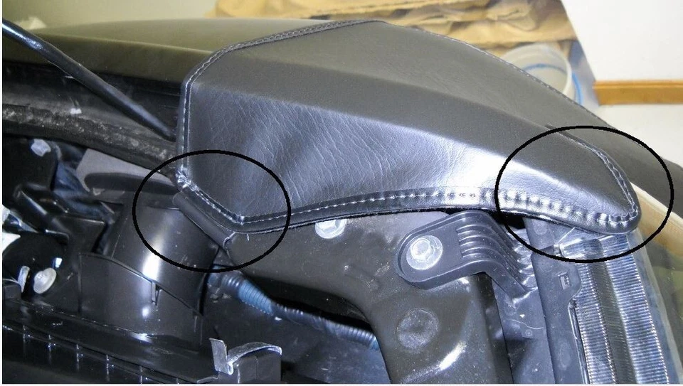 Sujetador con cubierta de máscara frontal Lebra para Nissan XTERRA 2009-2015 Foto 3 de 3