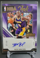 Nick Van Exel 2023-24 Panini Contenders NBA INK AUTO 06/10 Lakers
