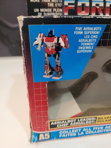 G1 Transformer Silverbolt WITH BOX & FIGURE 100% Complete 1986 Vintage - Picture 9 of 23