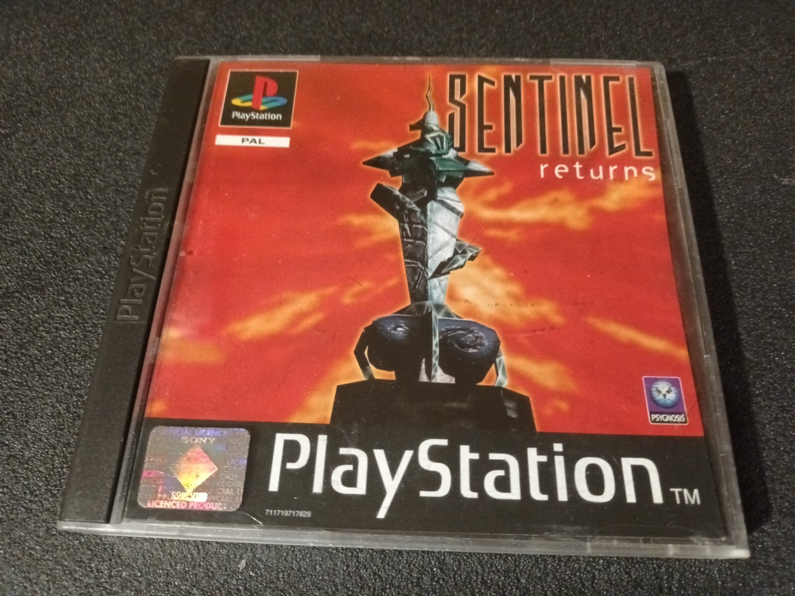 PS1 Playstation 1 PAL sentinel returns 