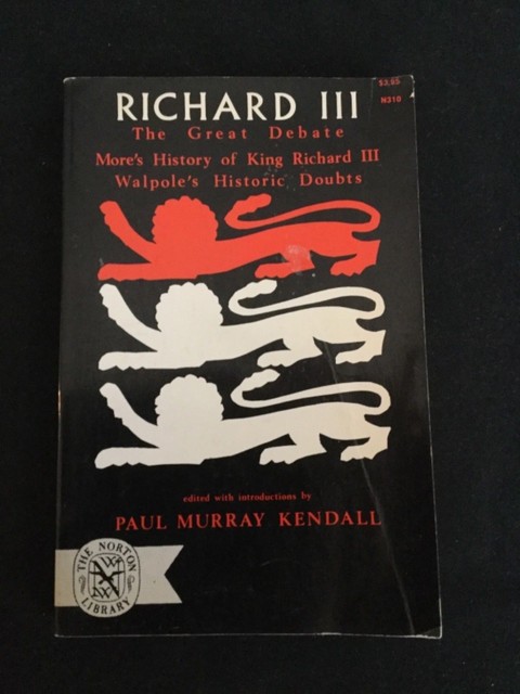 Richard III by Paul Murray Kendall