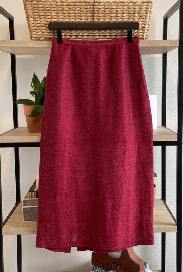 Eileen Fisher Linen Cotton Mélange Skirt, PS