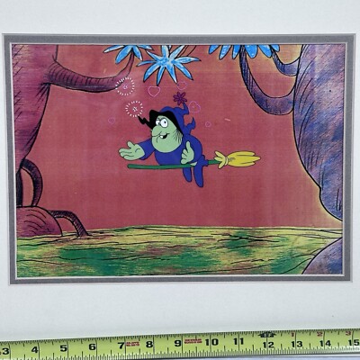 BROOM HILDA WITCH Animation Art Production Cel 1981 Fabulous Funnies